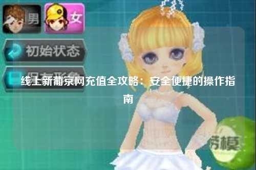 线上新葡京网充值全攻略：安全便捷的操作指南