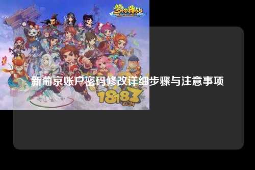 新葡京账户密码修改详细步骤与注意事项