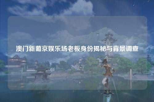 澳门新葡京娱乐场老板身份揭秘与背景调查