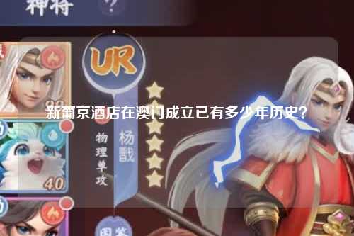 新葡京酒店在澳门成立已有多少年历史？