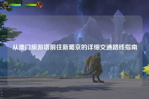 从澳门旅游塔前往新葡京的详细交通路线指南