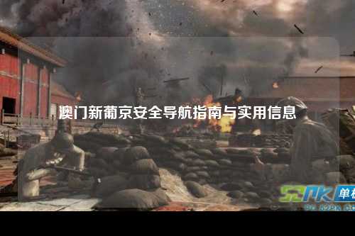 澳门新葡京安全导航指南与实用信息