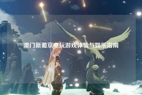 澳门新葡京电玩游戏体验与娱乐指南