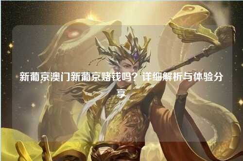 新葡京澳门新葡京赌钱吗？详细解析与体验分享