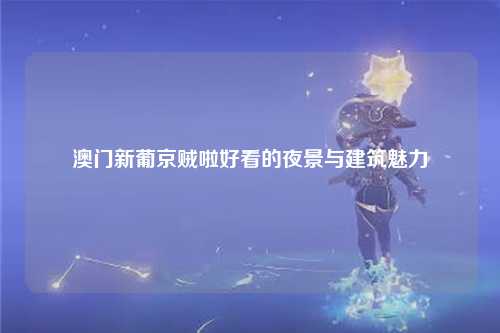 澳门新葡京贼啦好看的夜景与建筑魅力