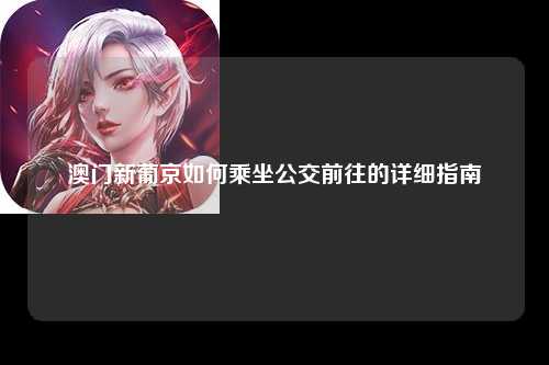 澳门新葡京如何乘坐公交前往的详细指南