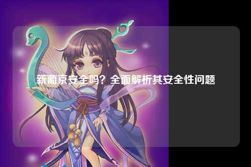 新葡京安全吗？全面解析其安全性问题