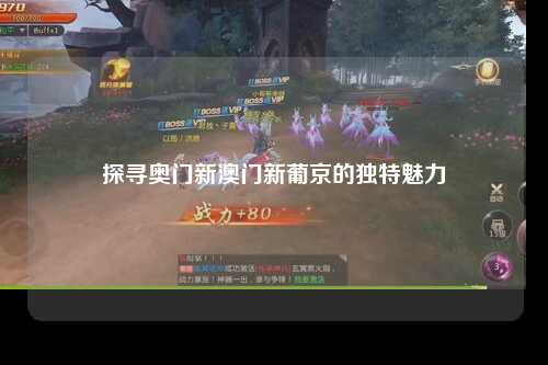 探寻奥门新澳门新葡京的独特魅力