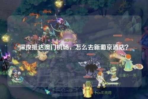 深夜抵达澳门机场，怎么去新葡京酒店？