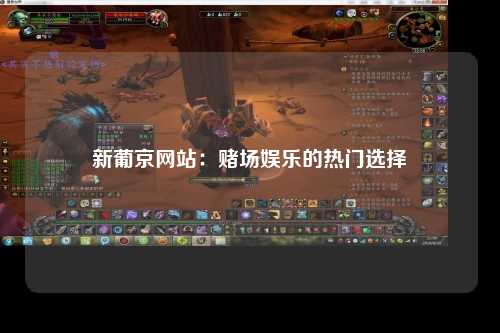 新葡京网站：赌场娱乐的热门选择