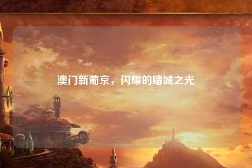 澳门新葡京，闪耀的赌城之光