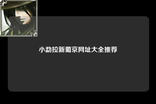 小勐拉新葡京网址大全推荐