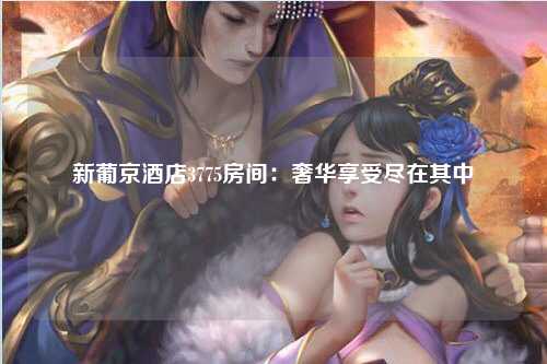 新葡京酒店3775房间：奢华享受尽在其中