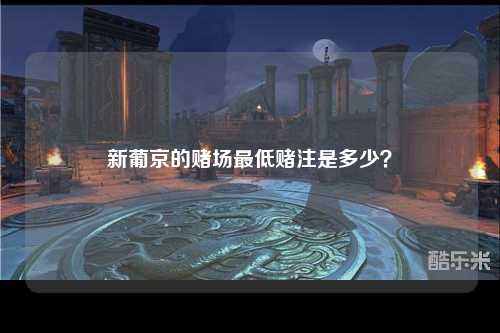 新葡京的赌场最低赌注是多少？